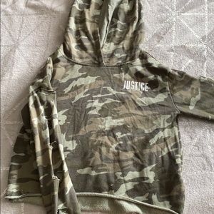 Justice Camo hoodie